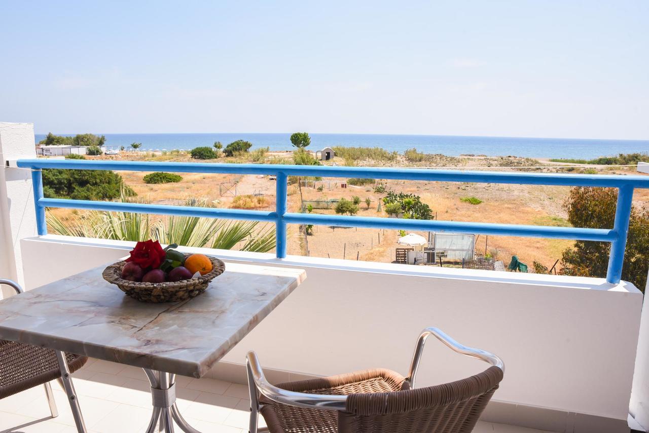 Lagonas Beach Hotel Apartments Faliraki Bagian luar foto