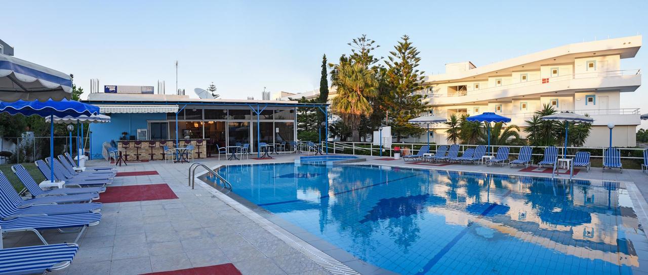 Lagonas Beach Hotel Apartments Faliraki Bagian luar foto