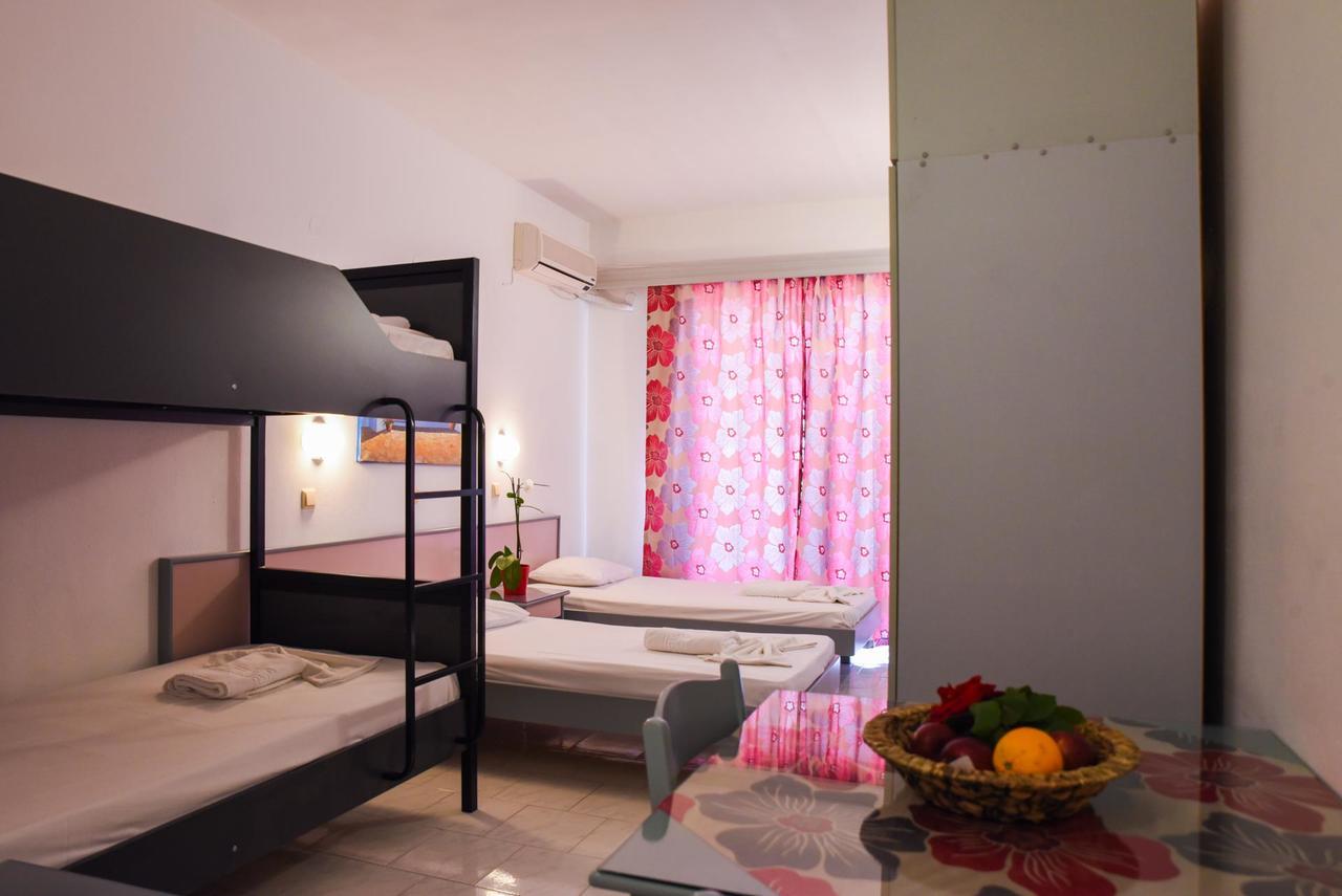 Lagonas Beach Hotel Apartments Faliraki Bagian luar foto
