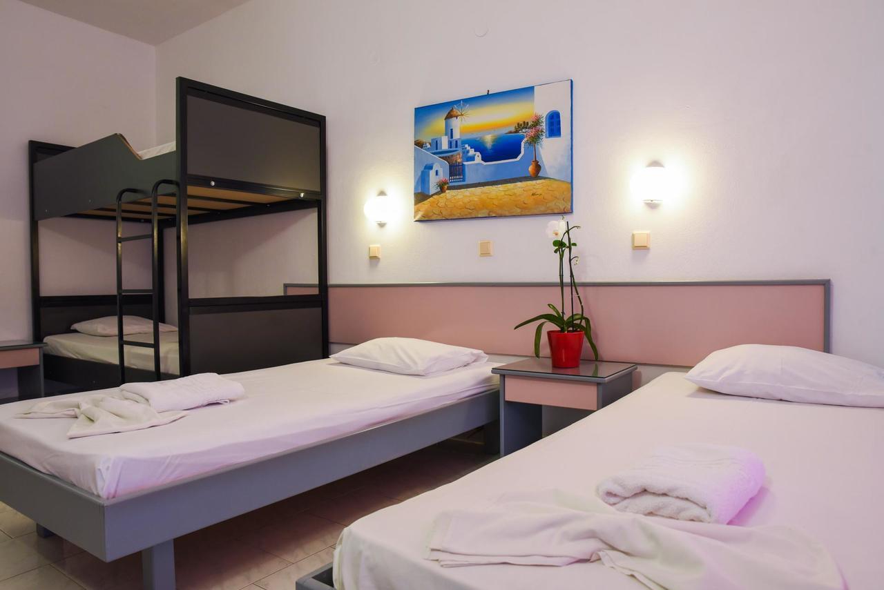 Lagonas Beach Hotel Apartments Faliraki Bagian luar foto