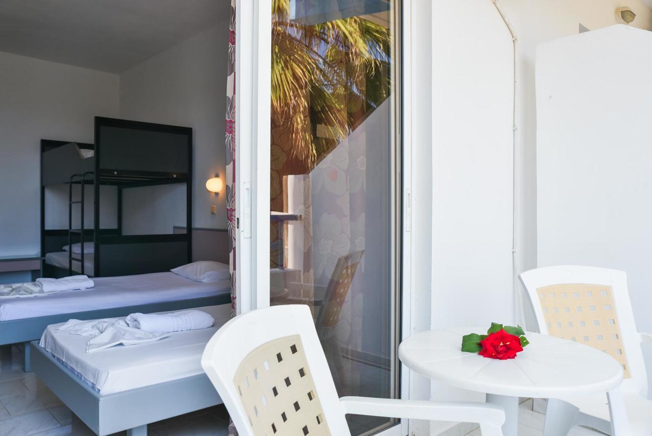 Lagonas Beach Hotel Apartments Faliraki Bagian luar foto