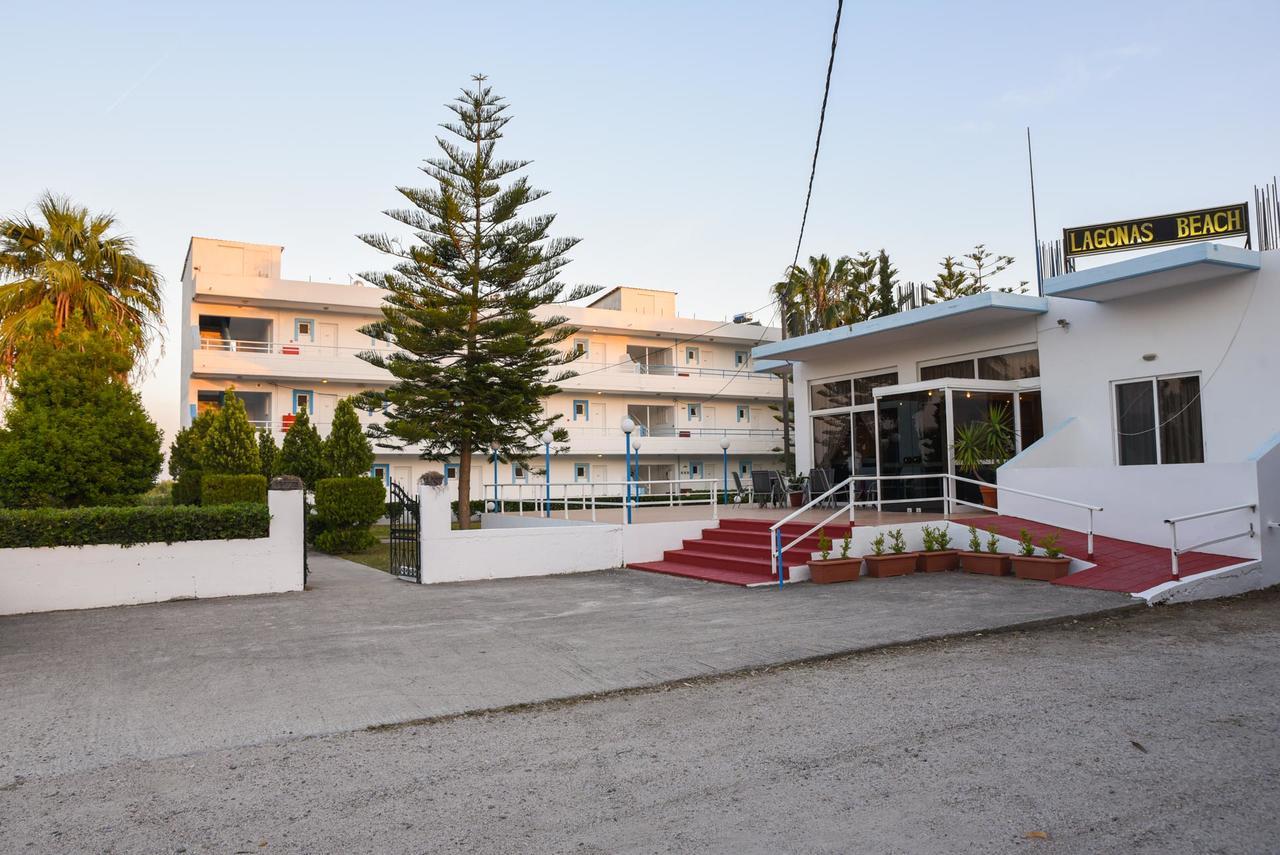 Lagonas Beach Hotel Apartments Faliraki Bagian luar foto