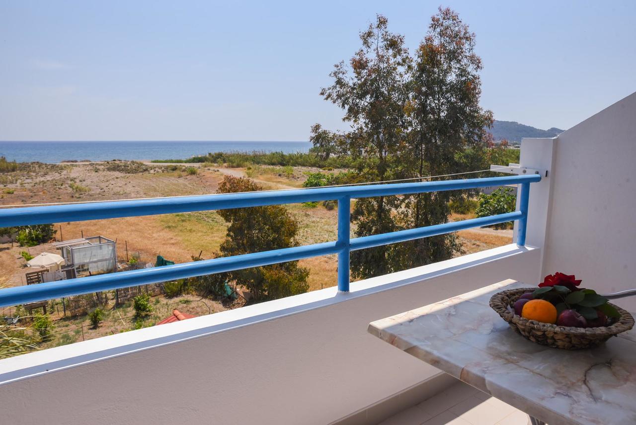 Lagonas Beach Hotel Apartments Faliraki Bagian luar foto