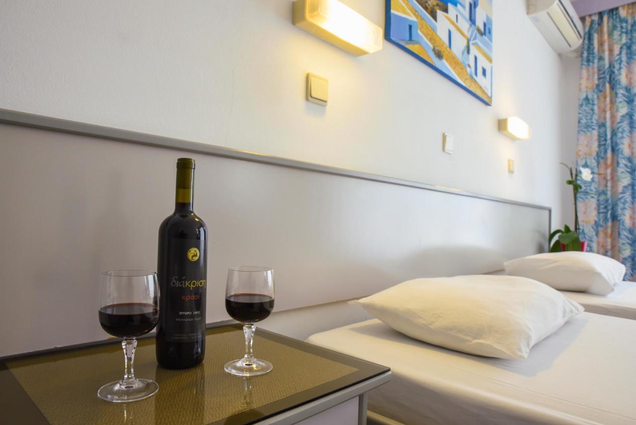 Lagonas Beach Hotel Apartments Faliraki Bagian luar foto