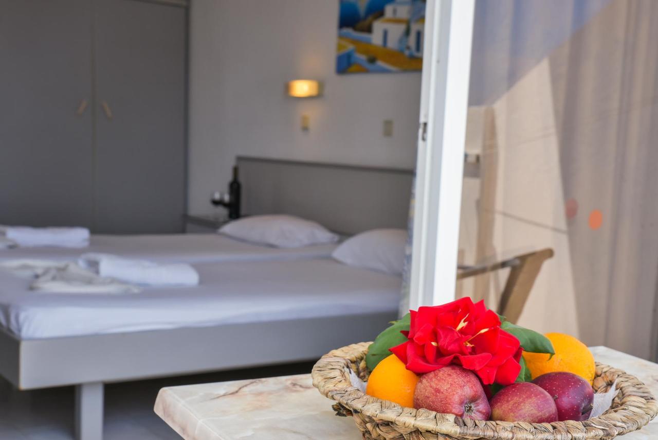 Lagonas Beach Hotel Apartments Faliraki Bagian luar foto