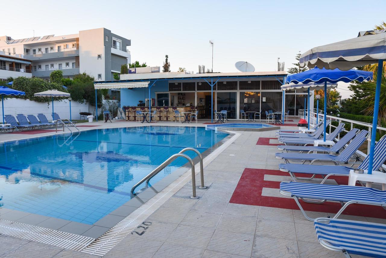 Lagonas Beach Hotel Apartments Faliraki Bagian luar foto
