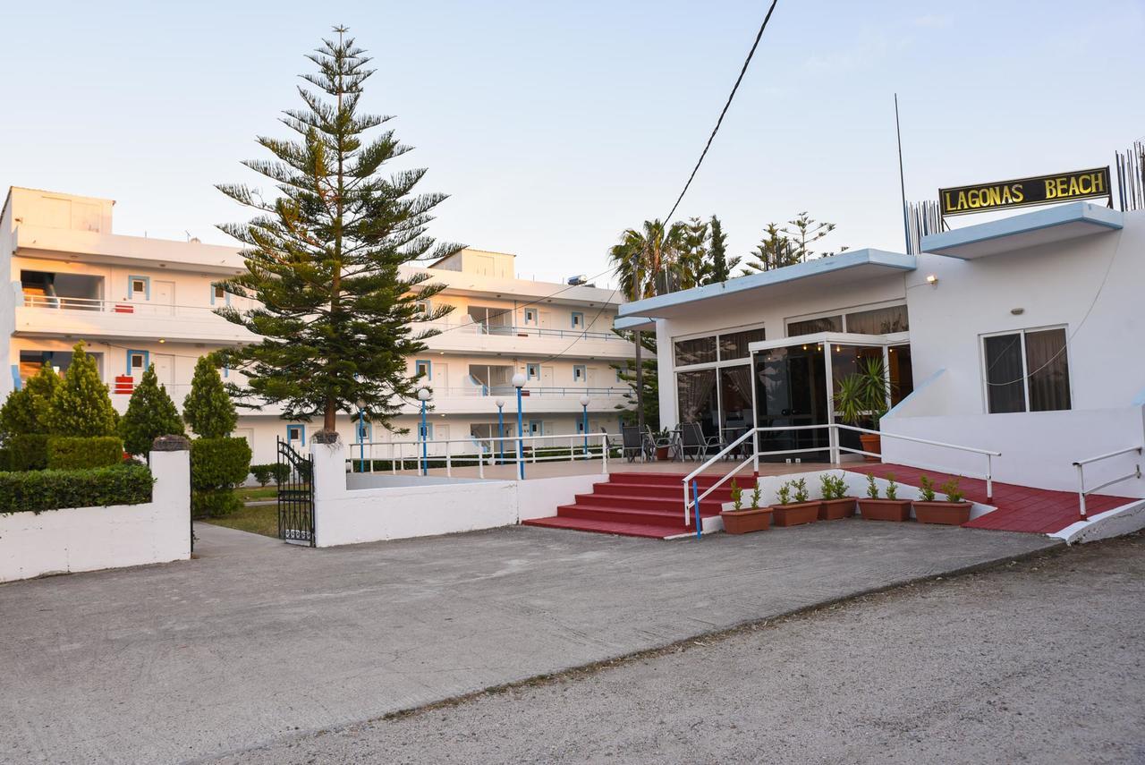 Lagonas Beach Hotel Apartments Faliraki Bagian luar foto