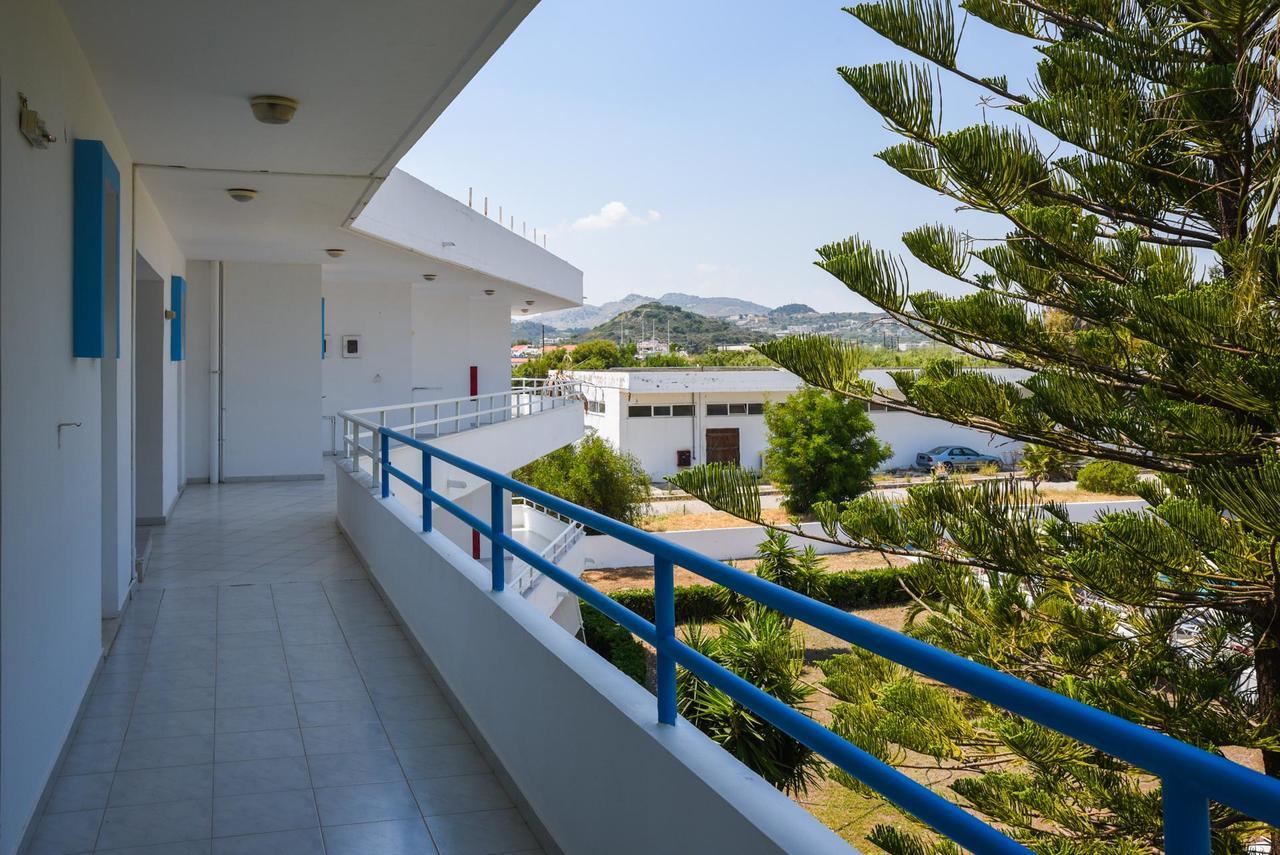 Lagonas Beach Hotel Apartments Faliraki Bagian luar foto
