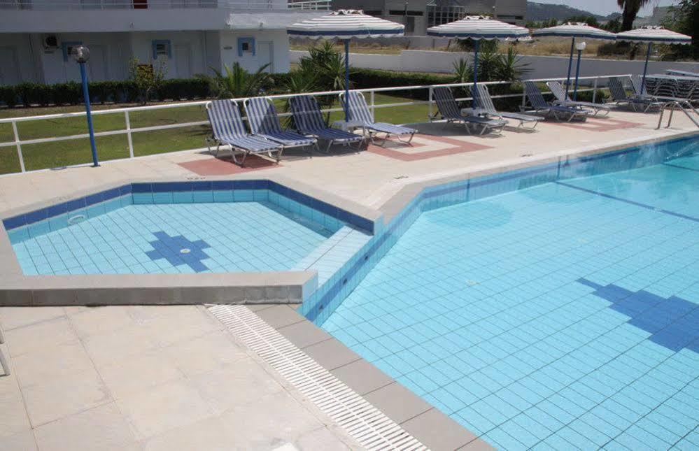 Lagonas Beach Hotel Apartments Faliraki Bagian luar foto